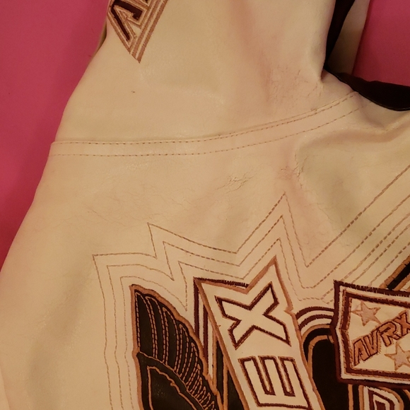 Avirex Leather Jacket size 4T (kids) - Picture 5 of 11